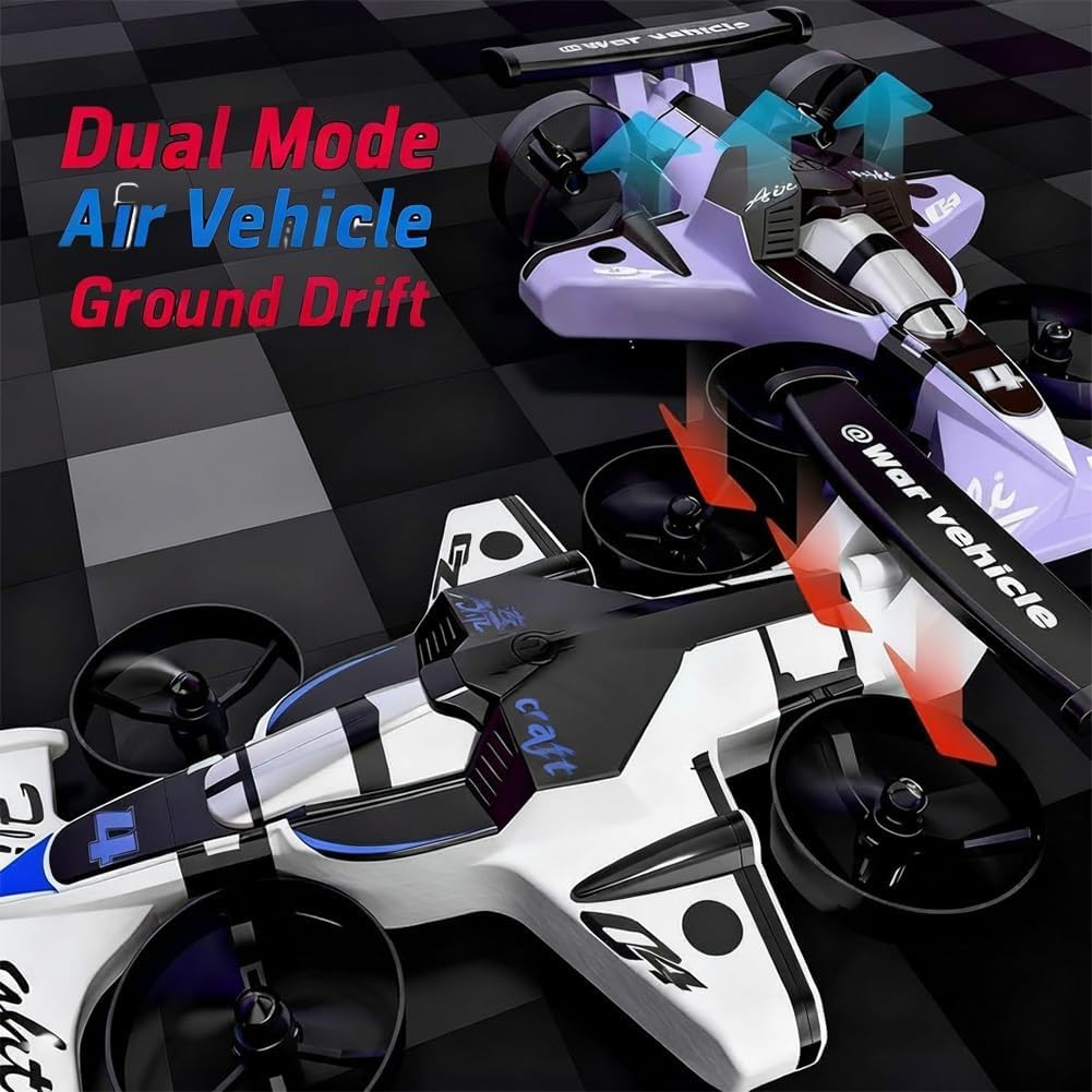 2-in-1 Land & Air RC Drone