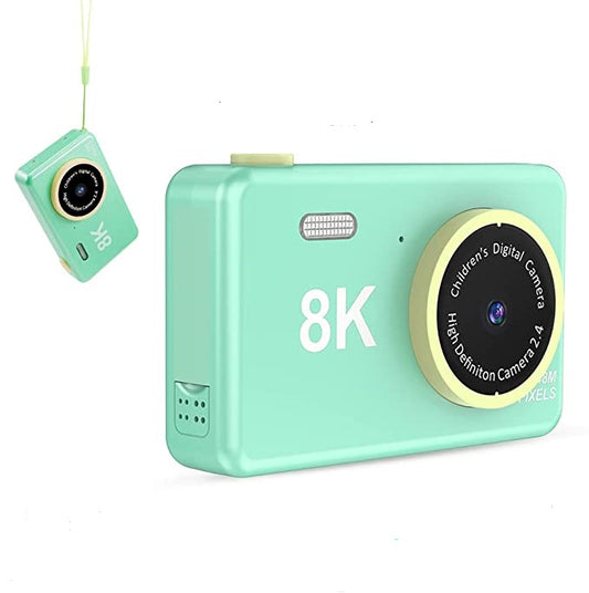 Spturn - Children's 8K Digital Camera- Green