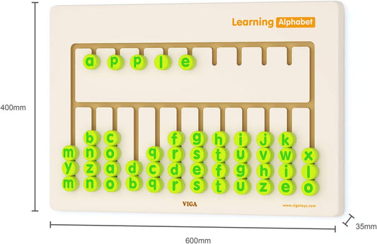 Viga - Wall Toy, Learning Alphabet