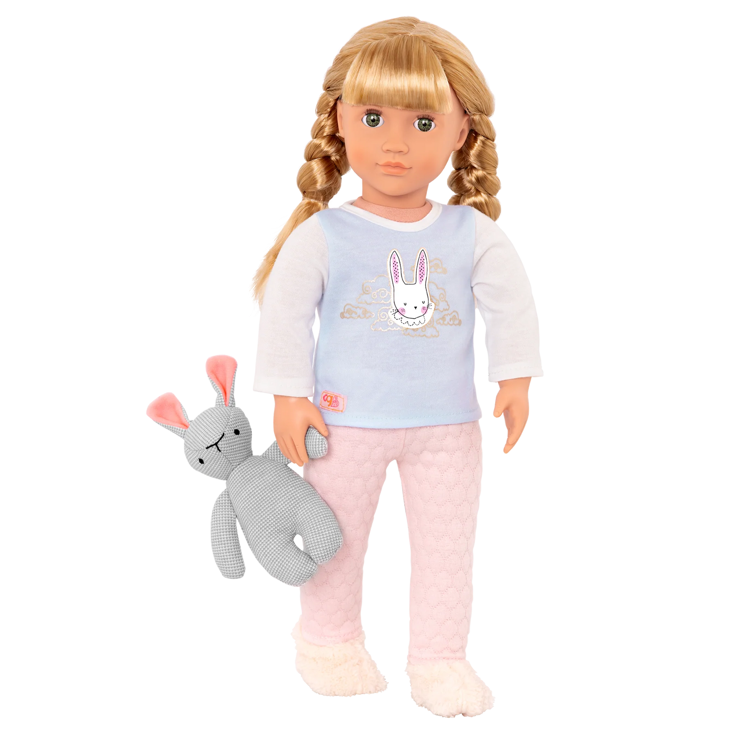 Our Generation Jovie - 18-inch Sleepover Doll with Plush Bunny