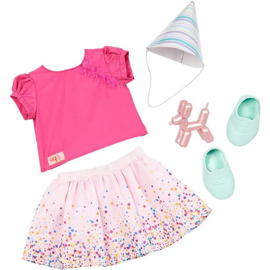 Confetti Themed Birthday Outfit