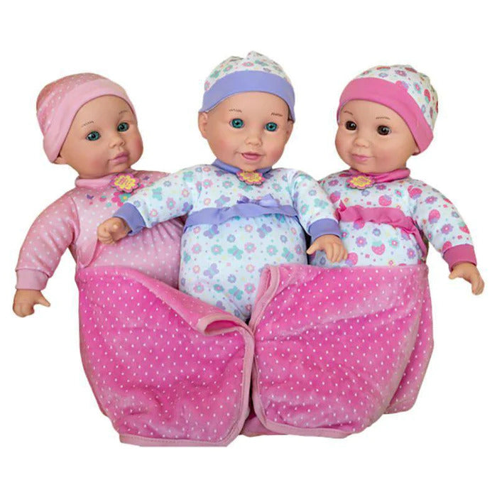 Baby Amoura Lovable Triplets- 14 Inch