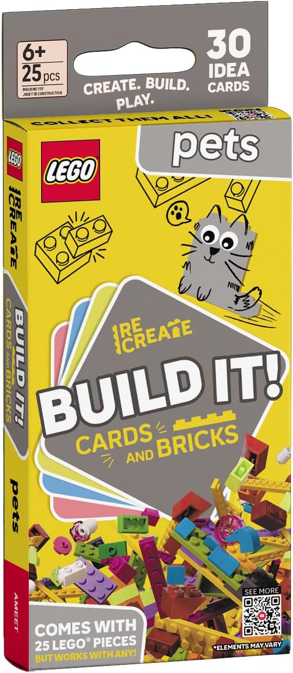 LEGO RECREATE ACTIVITY CARDS - PETS