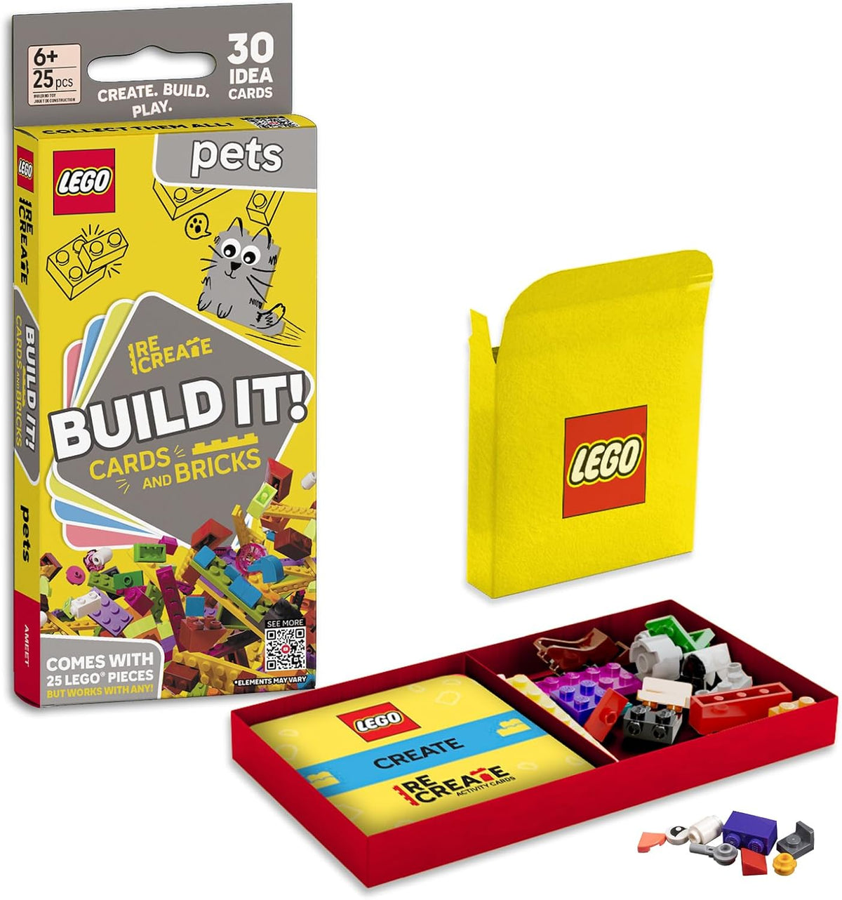 LEGO RECREATE ACTIVITY CARDS - PETS