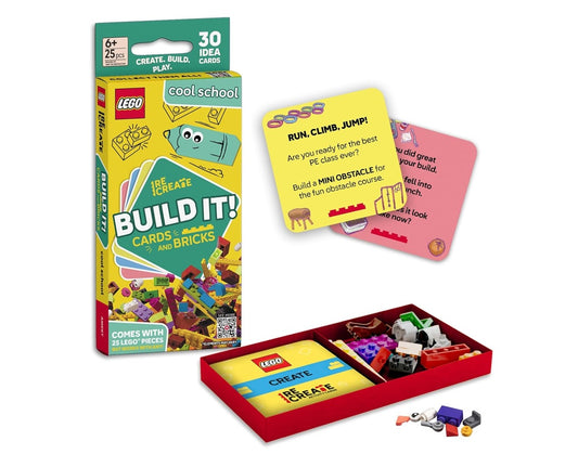 LEGO RECREATE ACTIVITY CARDS - COOL SCHOOL