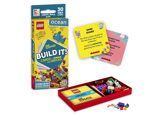 LEGO RECREATE ACTIVITY CARDS - OCEAN