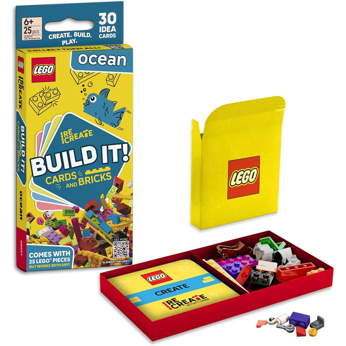 LEGO RECREATE ACTIVITY CARDS - OCEAN