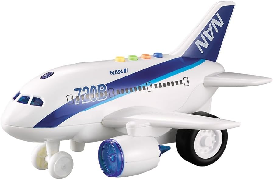 1:160 FRICTION AIRPLANE(W/ LIGHT & SOUND)