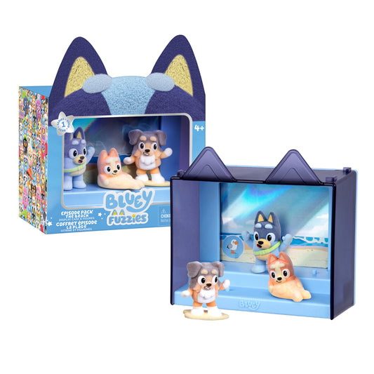 BLUEY S-14 FUZZIES EPISODE PACK THE BEACH