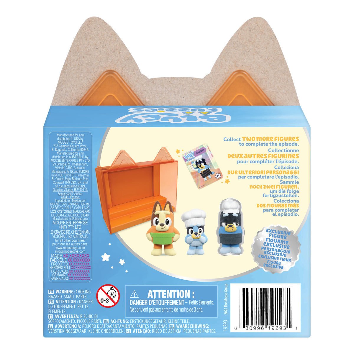BLUEY S-14 FUZZIES EPISODE PACK PAVLOVA