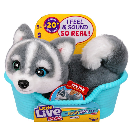 LITTLE LIVE PETS MY REALLY REAL MINI PUPPY - AURORA
