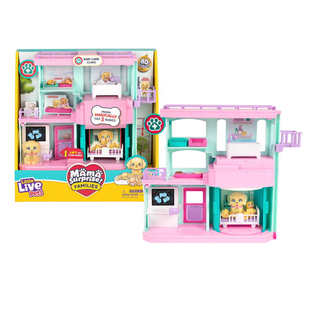 LITTLE LIVE PETS MAMA SURPRISE S1 FAMILIES BABY CARE CLINIC