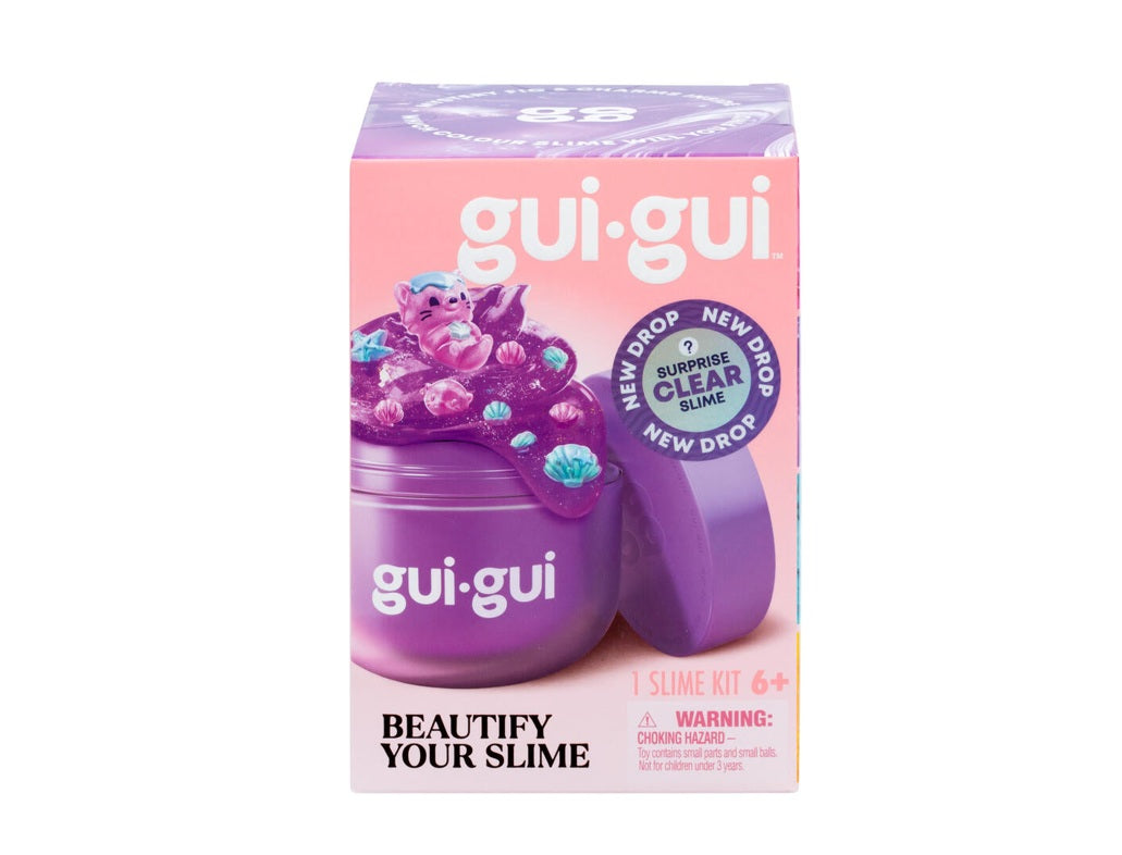 GUIGUI BEAUTIFY YOUR SLIME SINGLE PACK-CLEAR