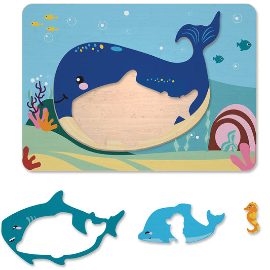 Bimbly - Nesting Puzzle - Underwater