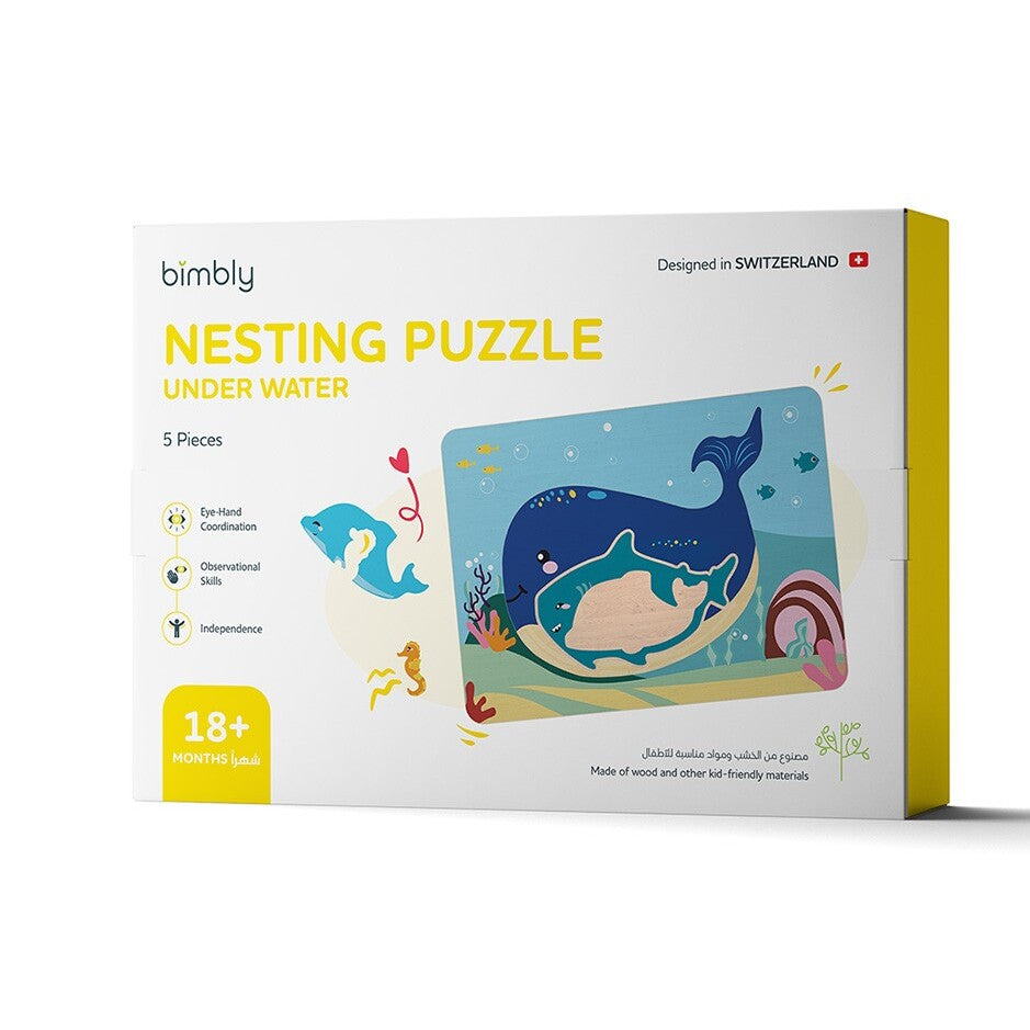 Bimbly - Nesting Puzzle - Underwater