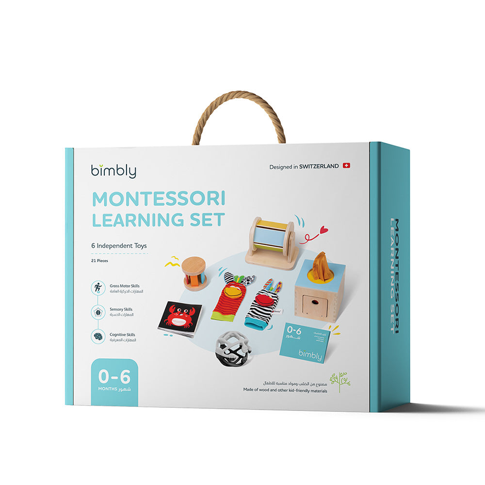 Bimbly - Montessori Box-The Awakening Of Senses 0-6 Months