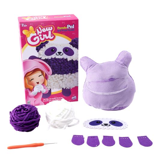New Girl DIY Plush Panda Pal