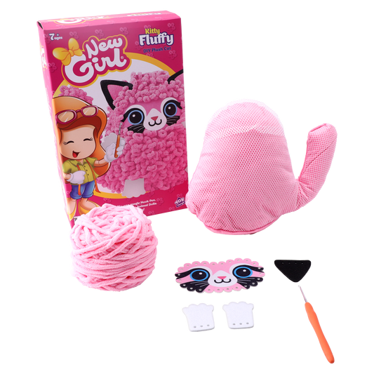 New Girl DIY Plush Kitty Fluffy