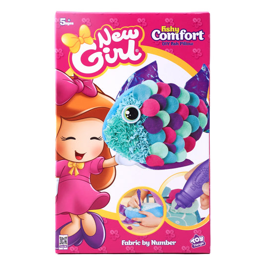 New Girl DIY Pillow Fishy Comfort