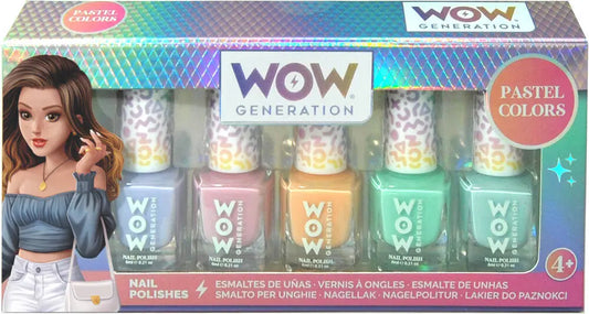 طقم ورنيش أظافر WOW Generation – 5 ألوان أنيقة للأطفال