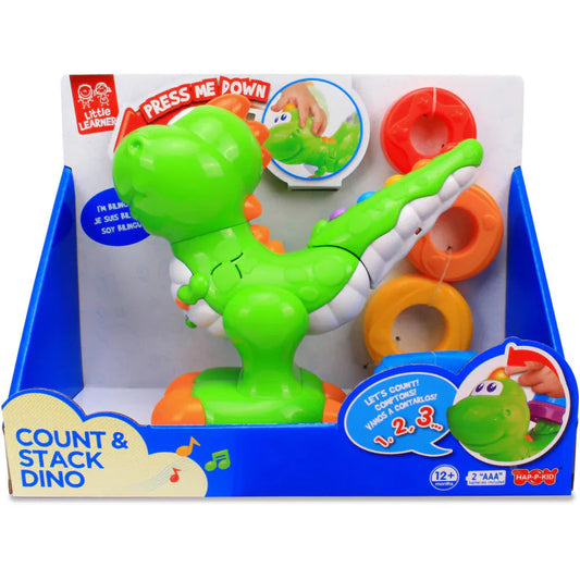 Little Learners - Count And Stack Dino