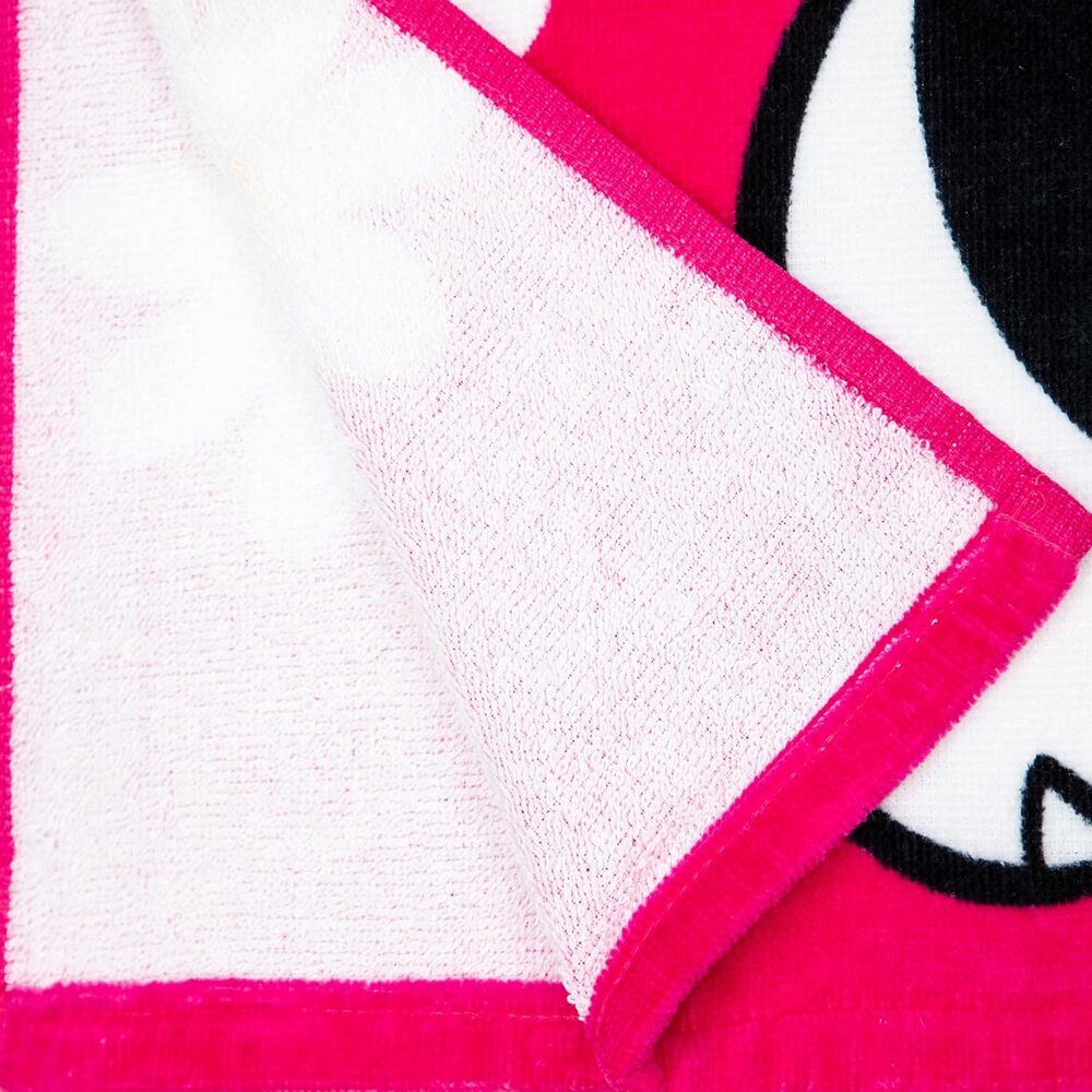 Disney - Minnie Mouse Hooded Towel For Kids-Perfect For Bath Beach And Pool