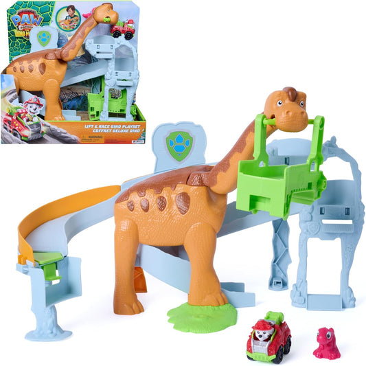 Paw Patrol Movie3 Dino Pup Squad Lift & Race Dino Playset