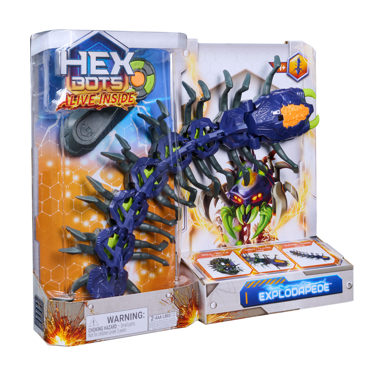 Hex Bots Alive Explodapede