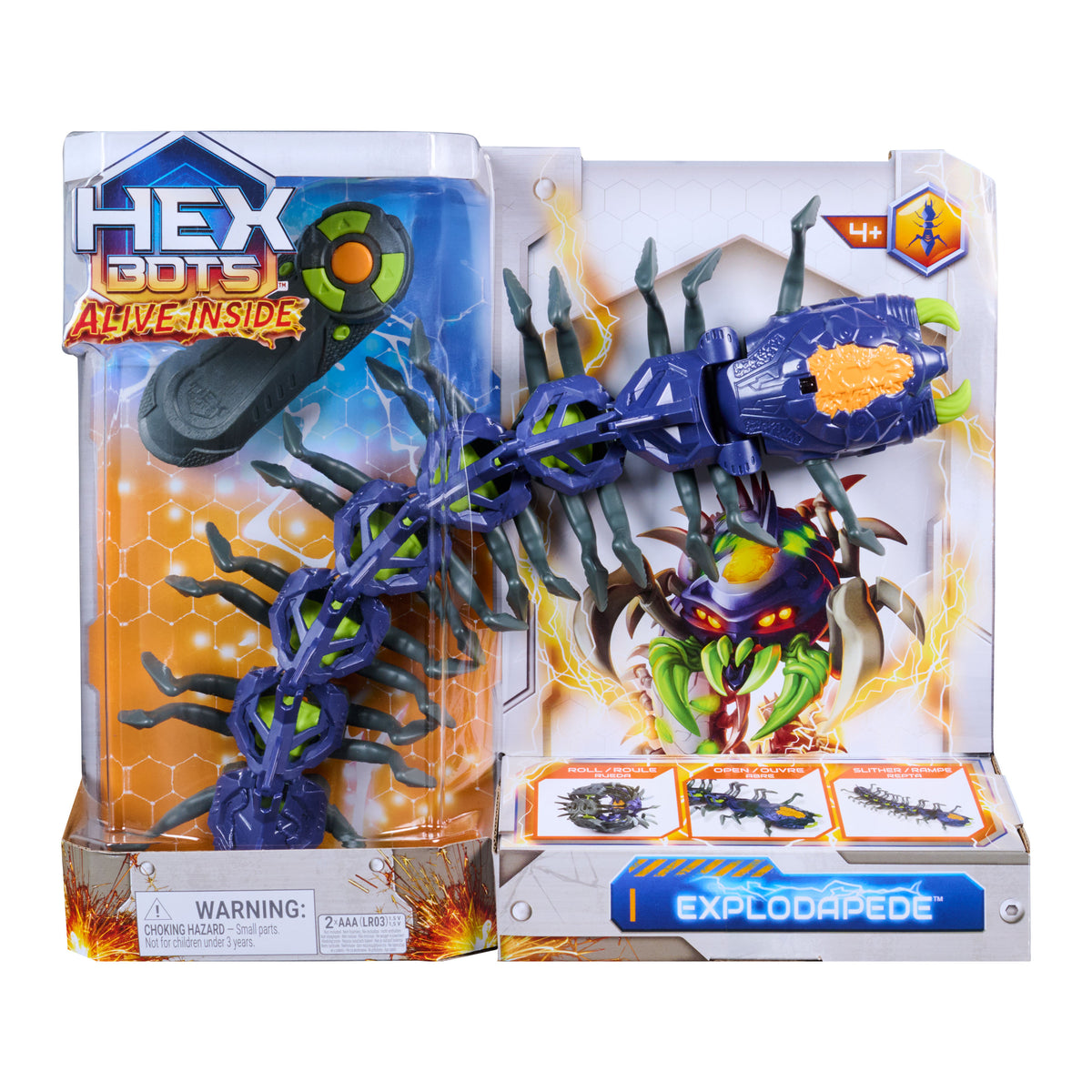 Hex Bots Alive Explodapede