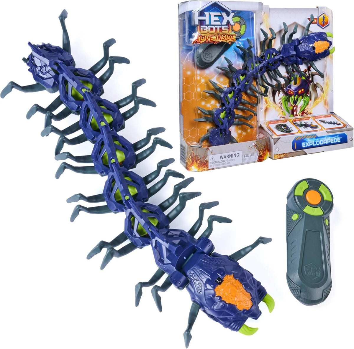 Hex Bots Alive Explodapede