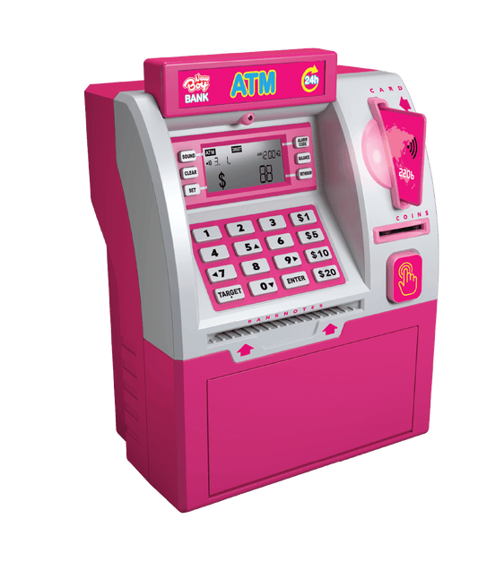 New Boy ATM Savings Machine (Pink)