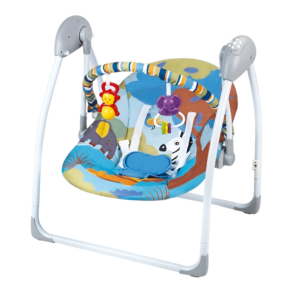 Deerfa Baby Rocking With Gentle Vibration - Blue
