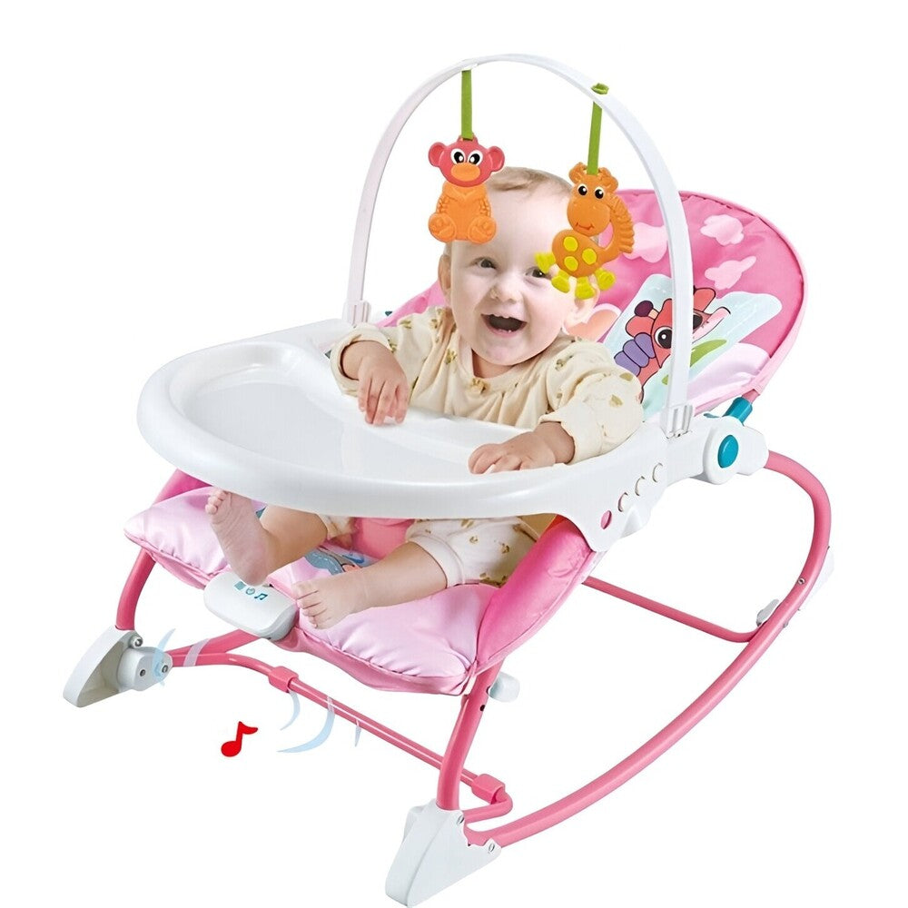Dining Chair 3 In 1 - Pink