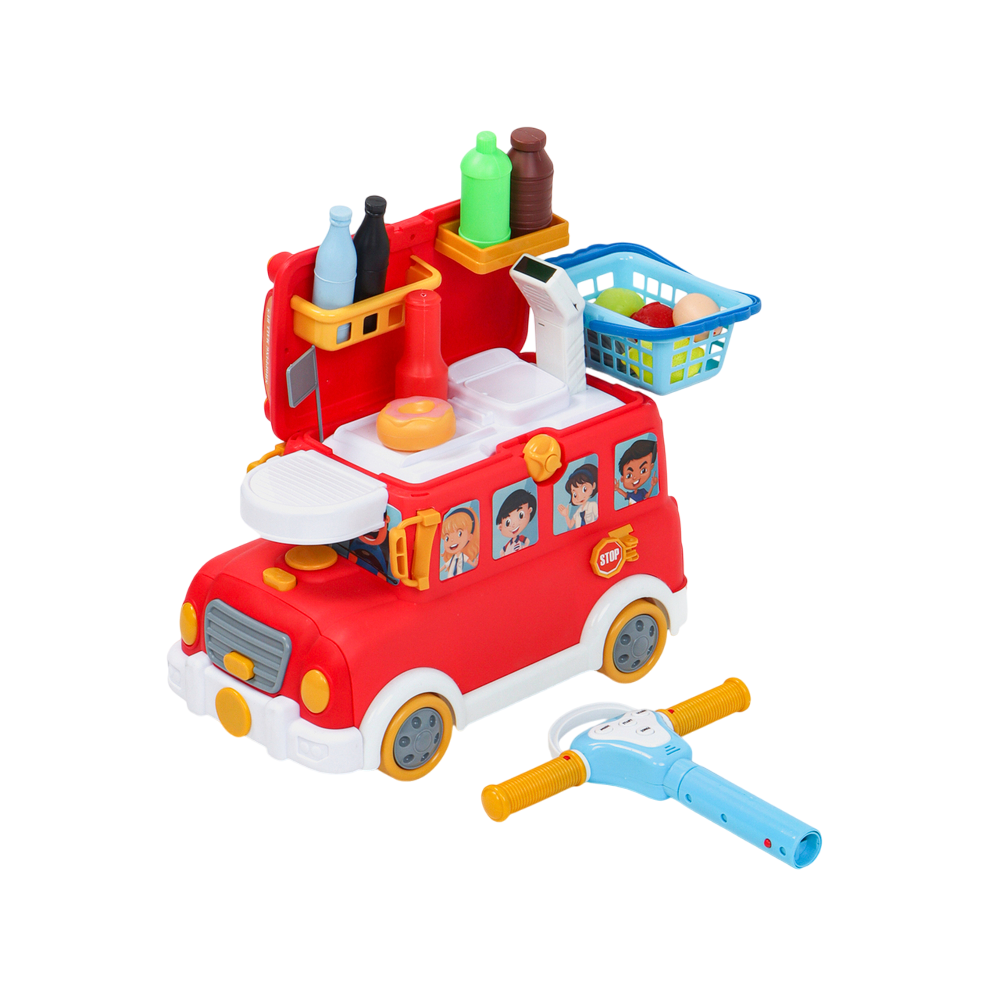 Kids Push Ride On Play Set-Red