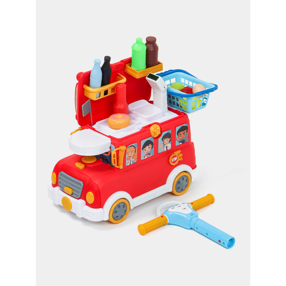 Kids Push Ride On Play Set-Red