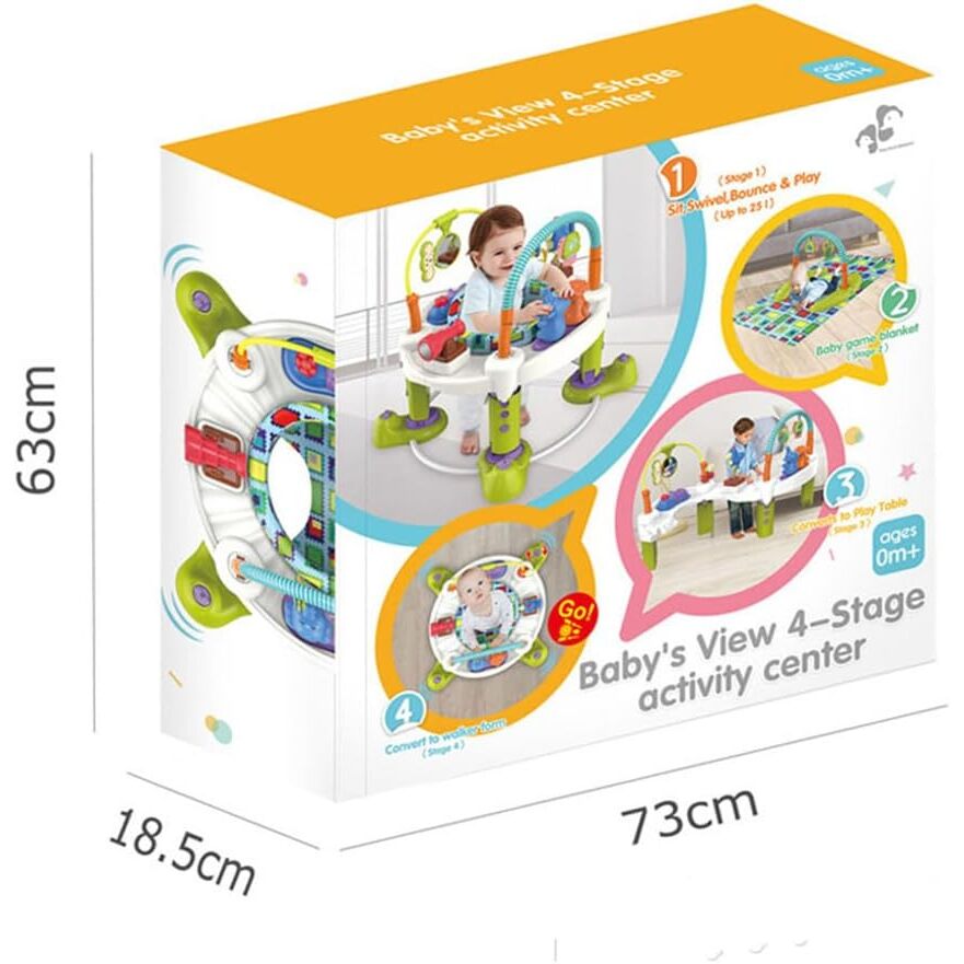 4 In1 Baby Walker & Jumping Chair