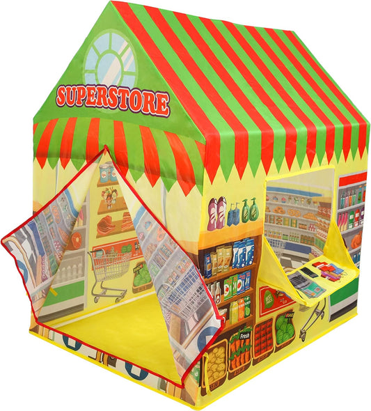 Loctoy Supermarket Playtent with 50 Ocean Balls