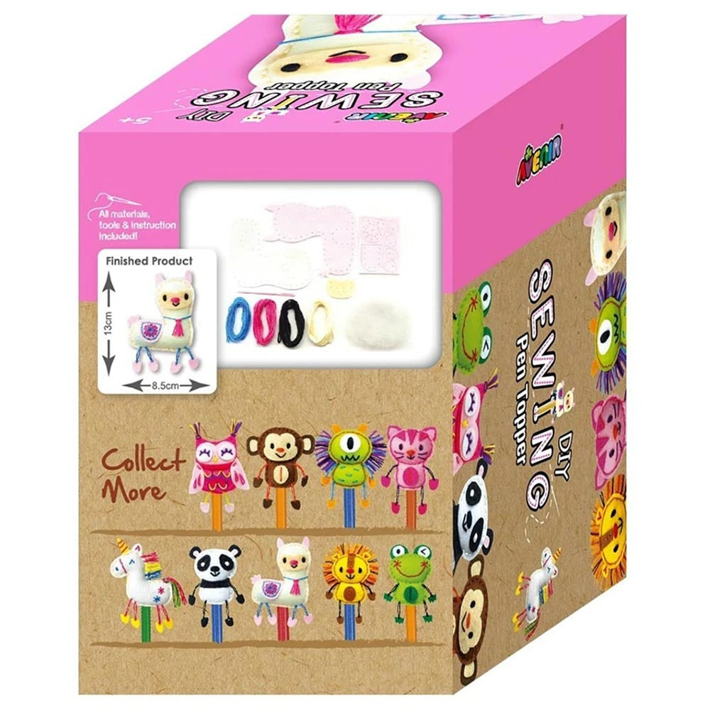 SEWING PEN TOPPER - LAMA
