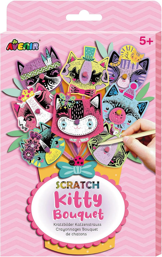 SCRATCH KITTY BOUQUET
