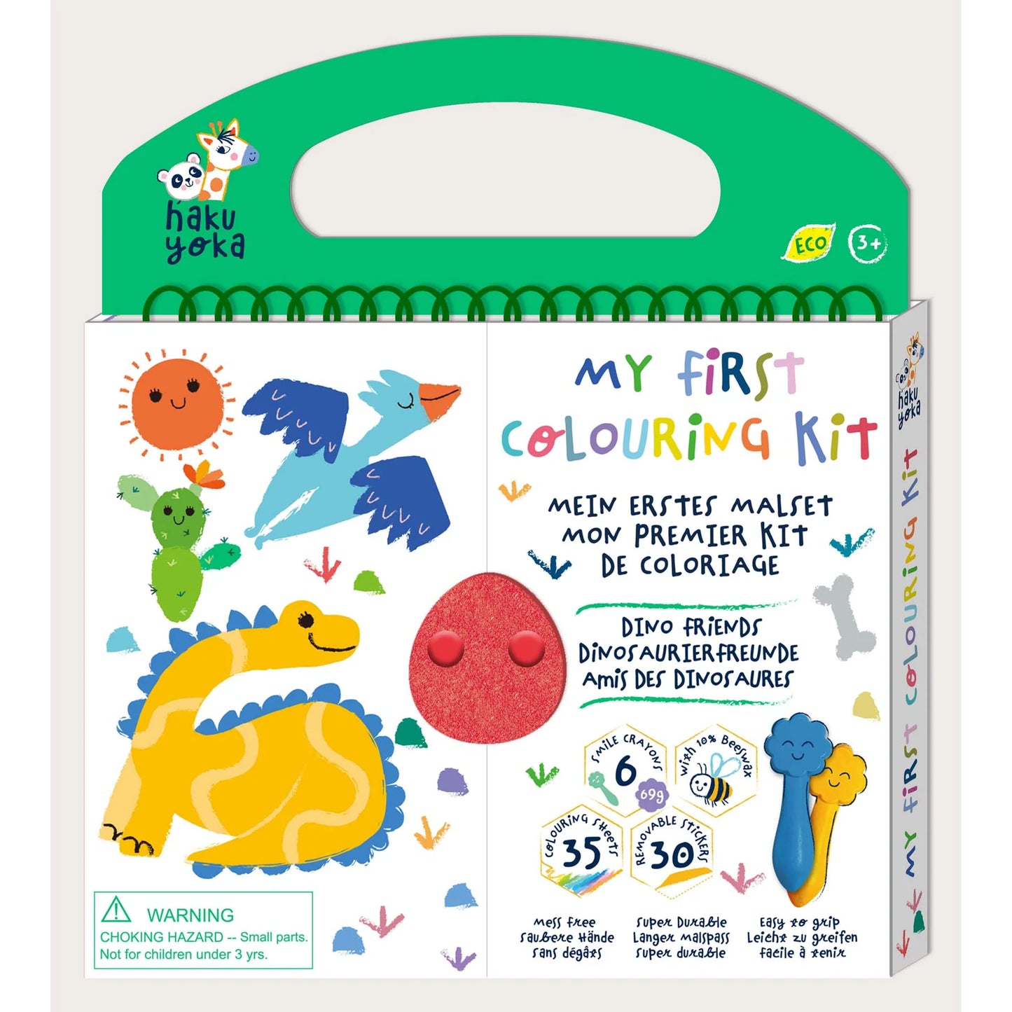 MY FIRST COLOURSING KIT-DINO FRIENDS