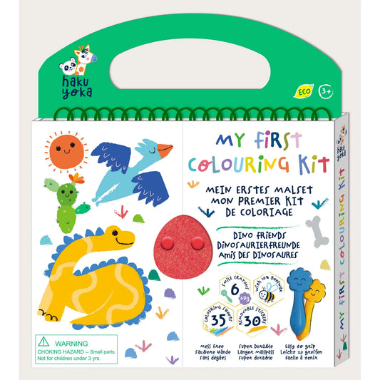 MY FIRST COLOURSING KIT-DINO FRIENDS