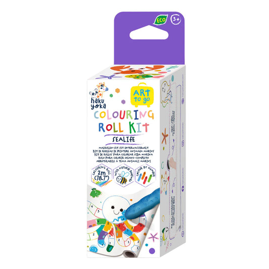 MINI COLOURING ROLL KIT SEALIFE