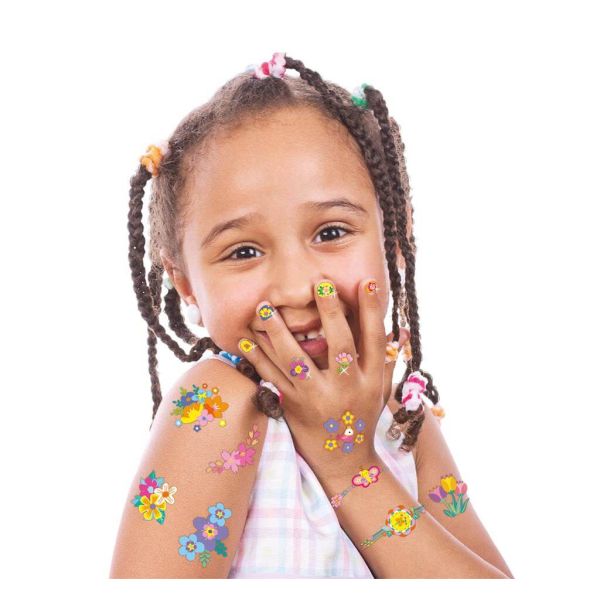Avenier - Nail Stickers And Tattoos-Flower