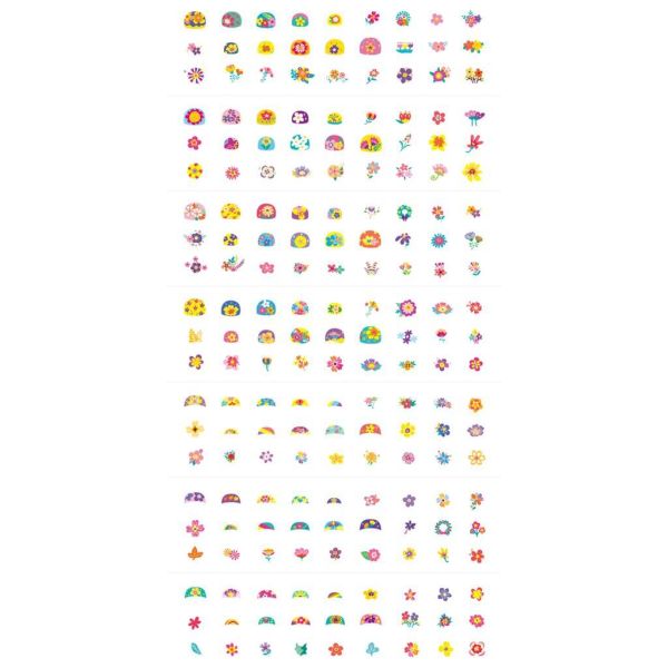 Avenier - Nail Stickers And Tattoos-Flower