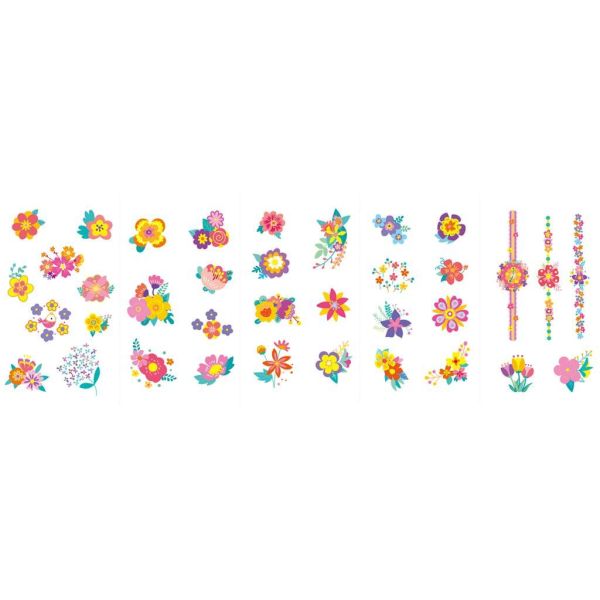 Avenier - Nail Stickers And Tattoos-Flower