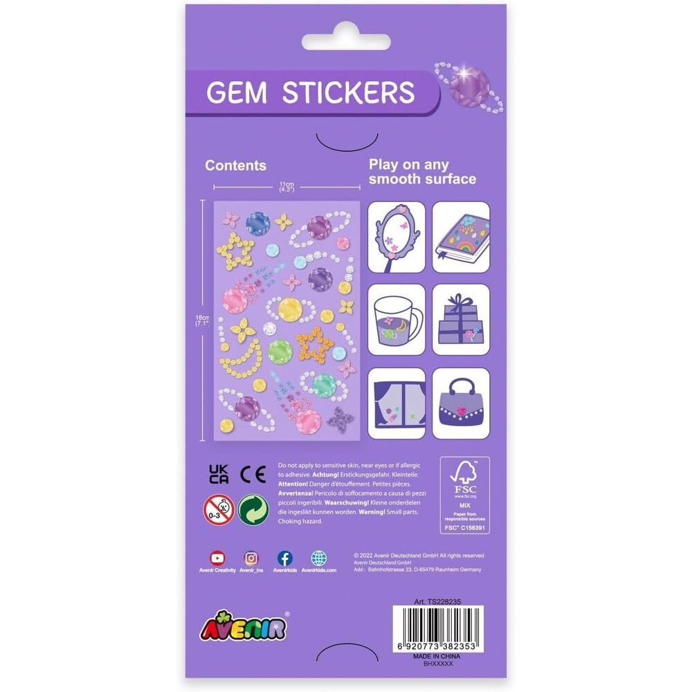 Avenier - Gem Stickers-Galaxy