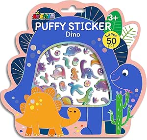 PUFFY STICKER DINO