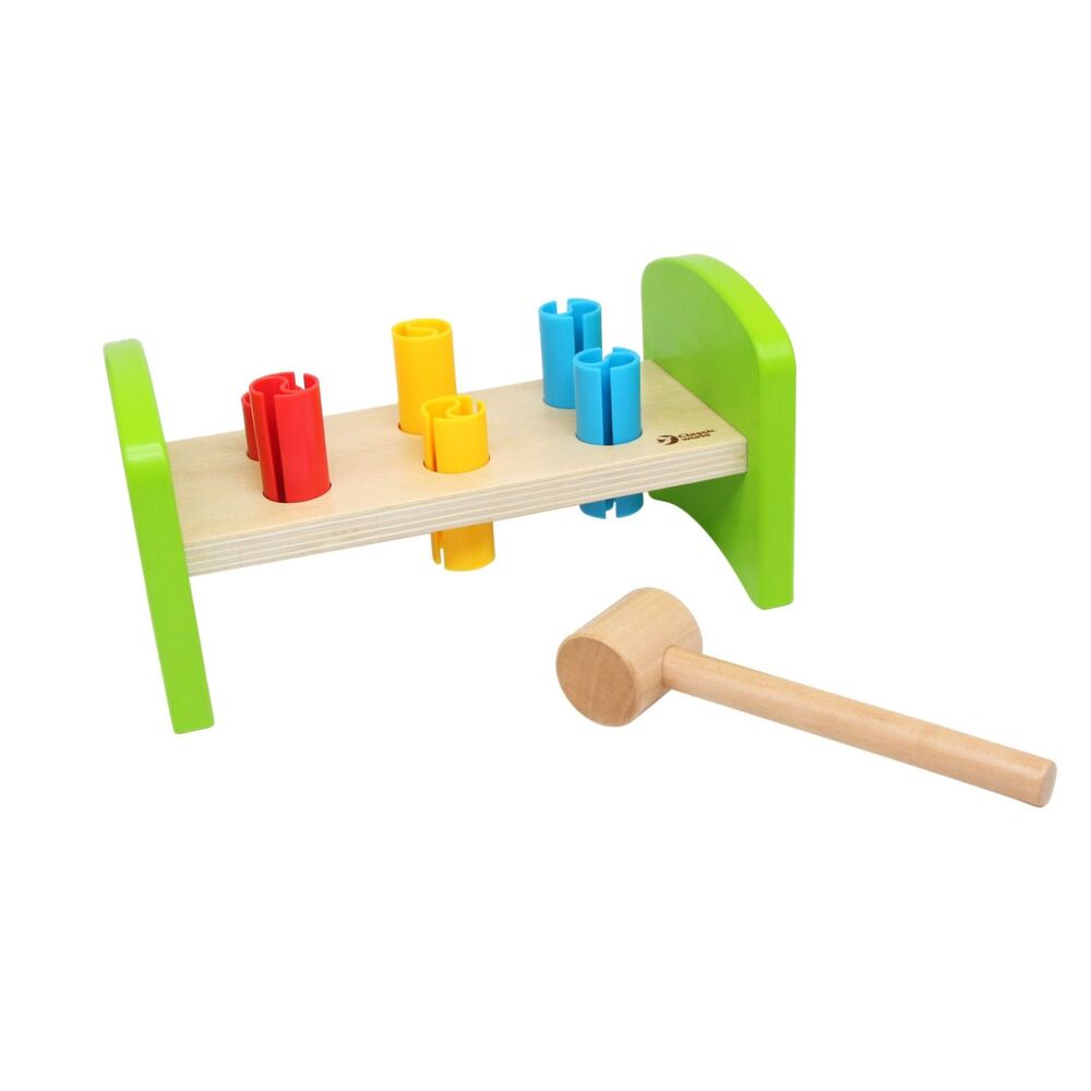 Classic World - Wooden Hammer Bench - 8 Pcs