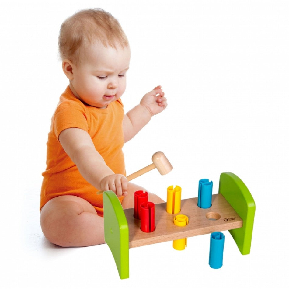 Classic World - Wooden Hammer Bench - 8 Pcs