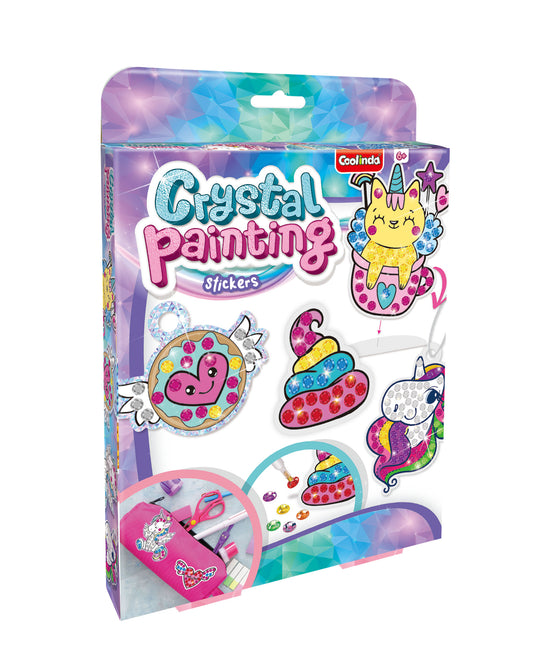 Crystal painting unicorn